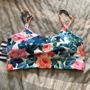 Women’s M Lime Ricki Swim Bralette